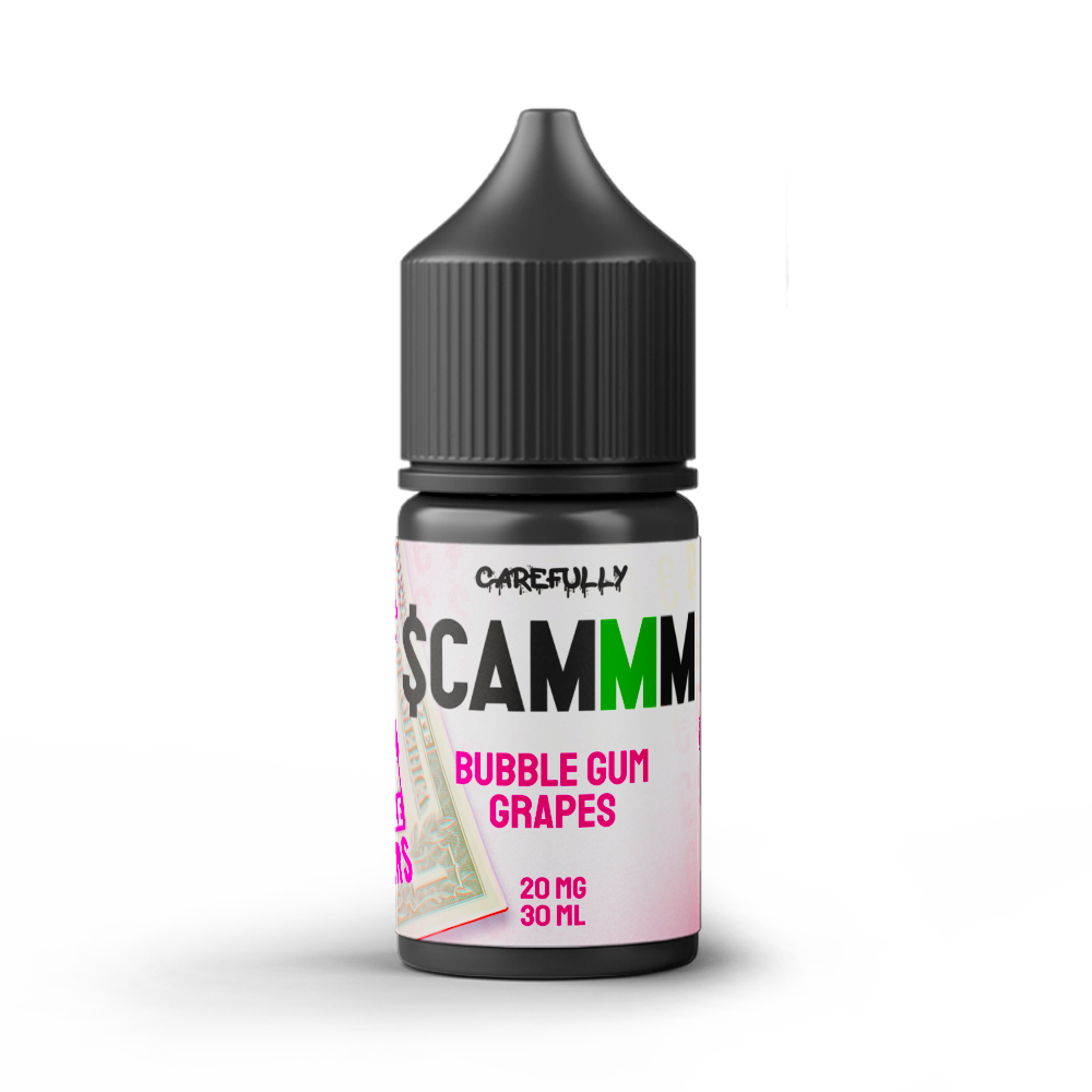 SCAMMM Bubble Gum Grapes - 20mg/30ml