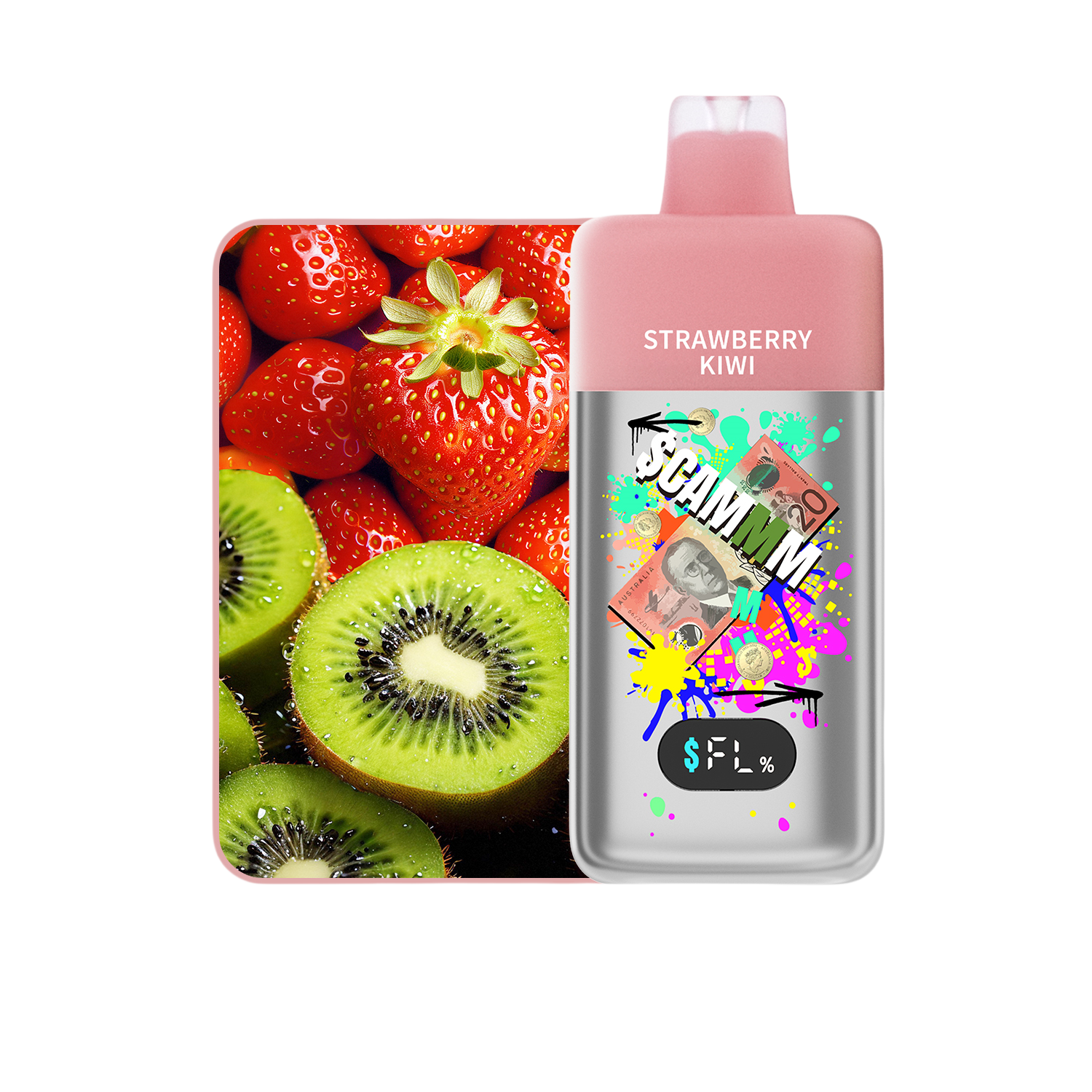 strawberry kiwi vape price A$ 15000-Strawberry Kiwi – $CAMMM